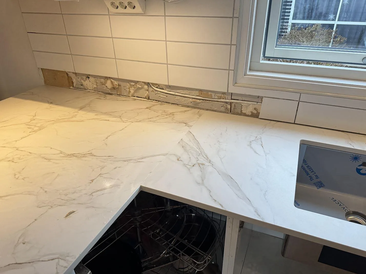 Køkkenbordplade i Dekton Entzo, Sätila – billede 4