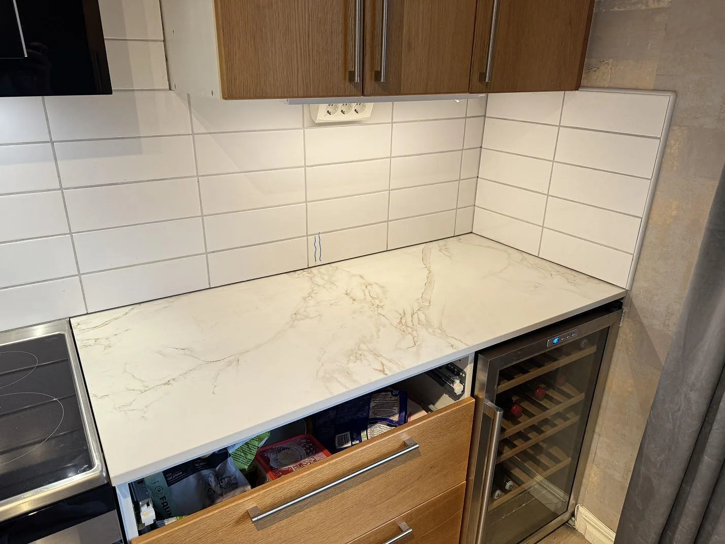 Køkkenbordplade i Dekton Entzo, Sätila – billede 6