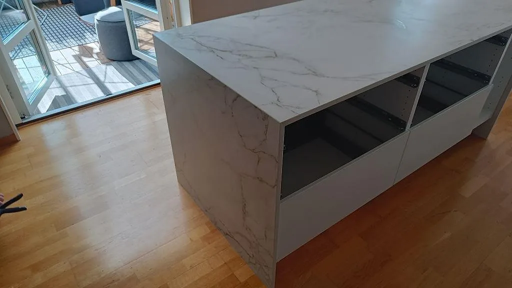 Køkkenbordplade i Dekton Entzo, Staffanstorp – billede 3