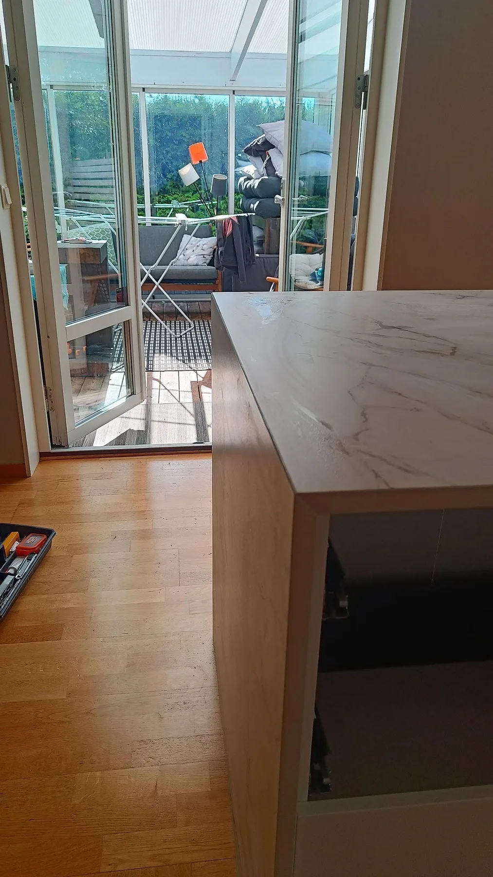 Køkkenbordplade i Dekton Entzo, Staffanstorp – billede 8