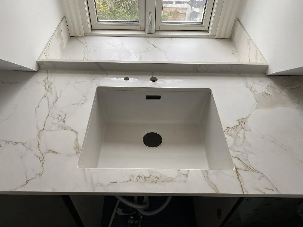 Køkkenbordplade i Dekton Entzo, Valby – billede 8