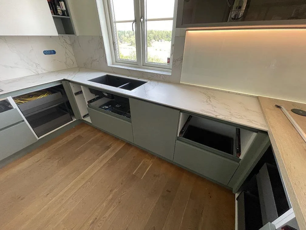 Køkkenbordplade i Dekton Entzo, Vendelsö – billede 3