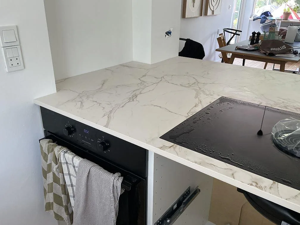 Køkkenbordplade i Dekton Entzo, Virum – billede 4
