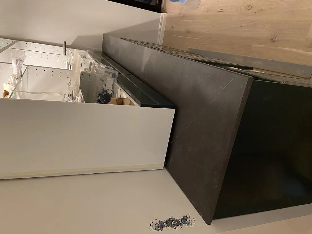 Køkkenbordplade i Dekton Fossil, Höllviken – billede 6