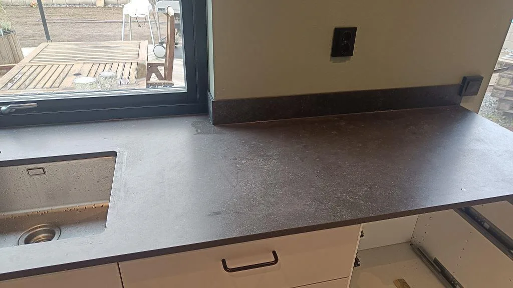 Køkkenbordplade i Dekton Fossil, Landvetter – billede 5