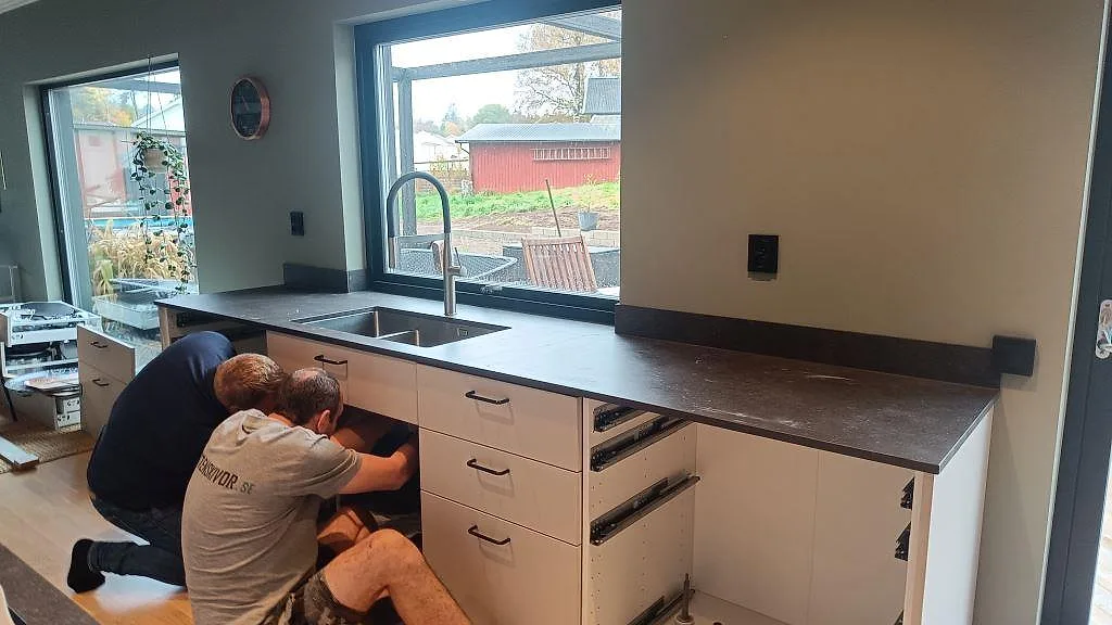 Køkkenbordplade i Dekton Fossil, Landvetter – billede 2