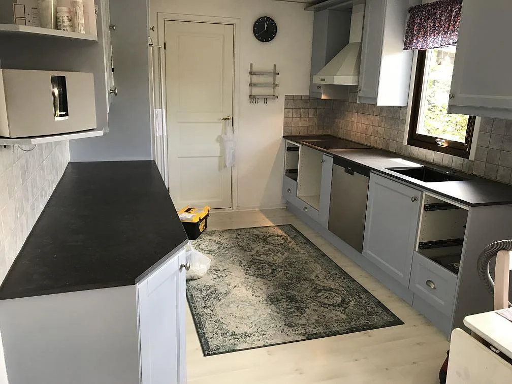Køkkenbordplade i Dekton Fossil, Vellinge – billede 6