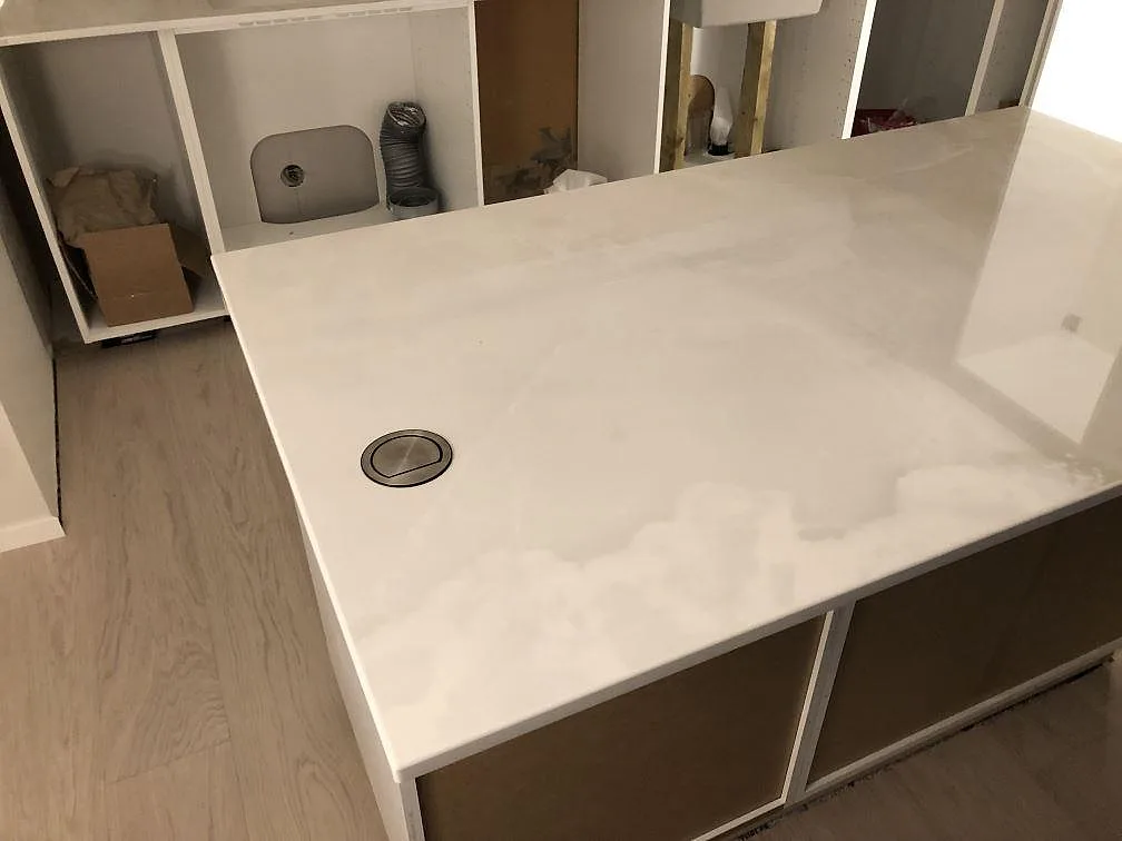Køkkenbordplade i Dekton Helena, Lessebo – billede 6