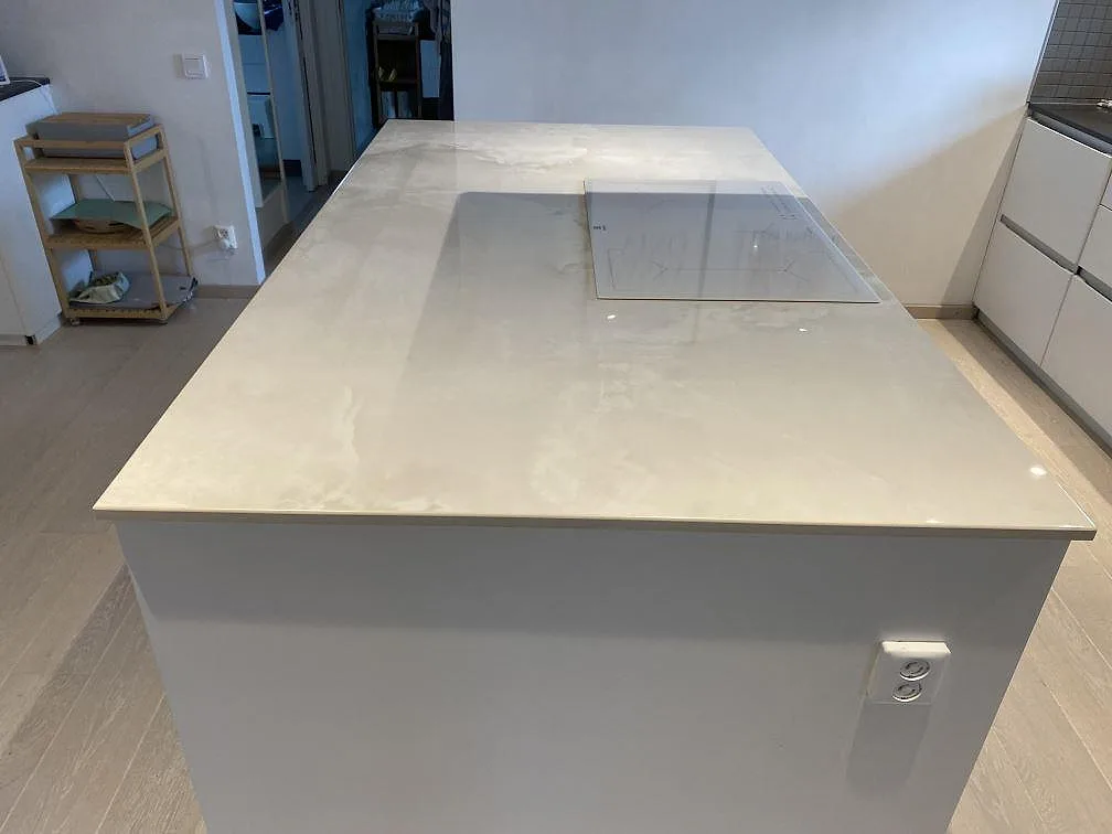 Køkkenbordplade i Dekton Helena, Trelleborg – billede 2