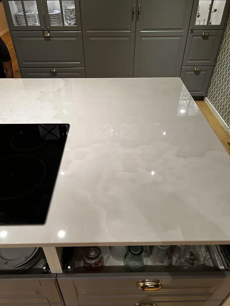 Køkkenbordplade i Dekton Helena, Växjö – billede 4