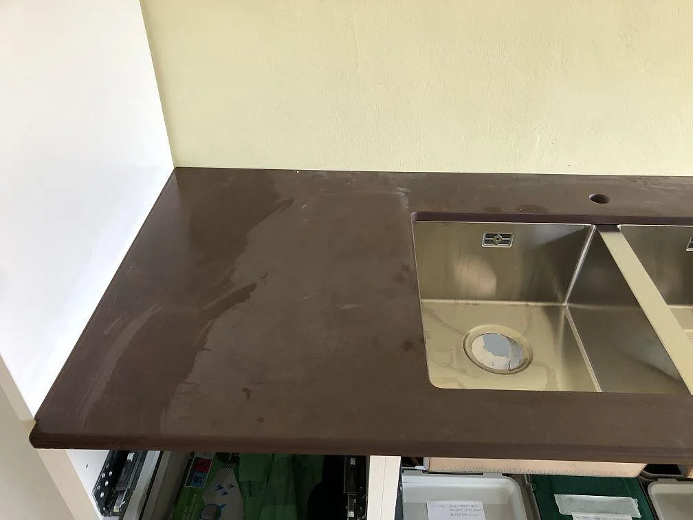Køkkenbordplade i Dekton Kadum, København NV – billede 8