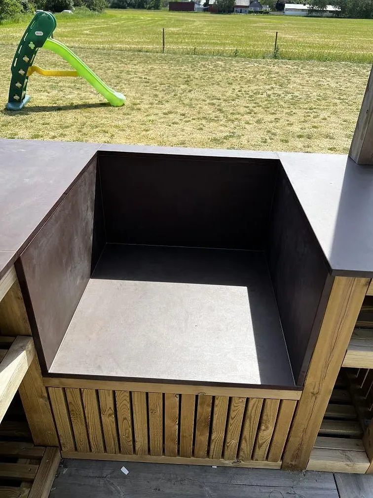 Køkkenbordplade i Dekton Kadum, Påarp