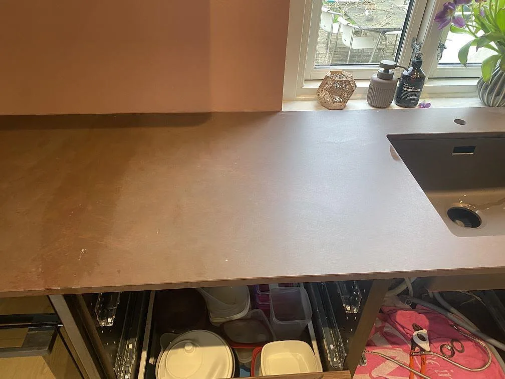 Køkkenbordplade i Dekton Kadum, Valby – billede 3