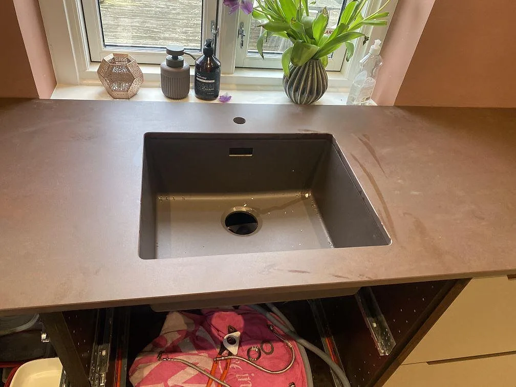 Køkkenbordplade i Dekton Kadum, Valby – billede 4