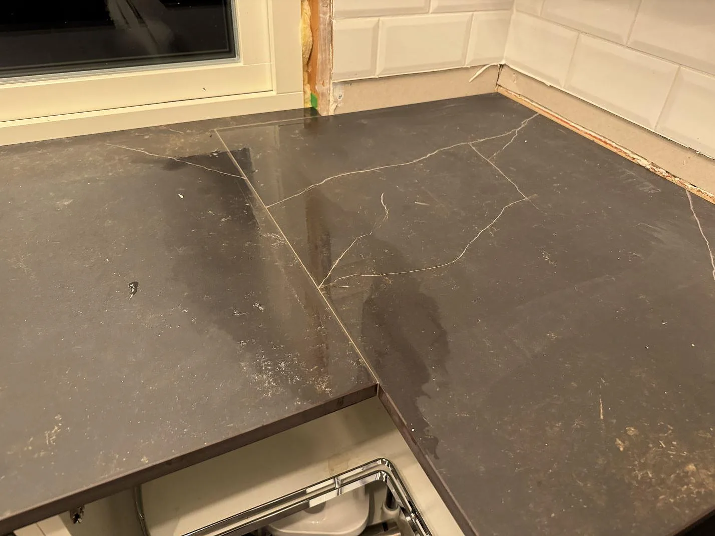 Køkkenbordplade i Dekton Kelya, Borås – billede 3