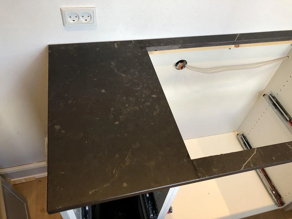 Køkkenbordplade i Dekton Kelya, Frederiksberg C – billede 5