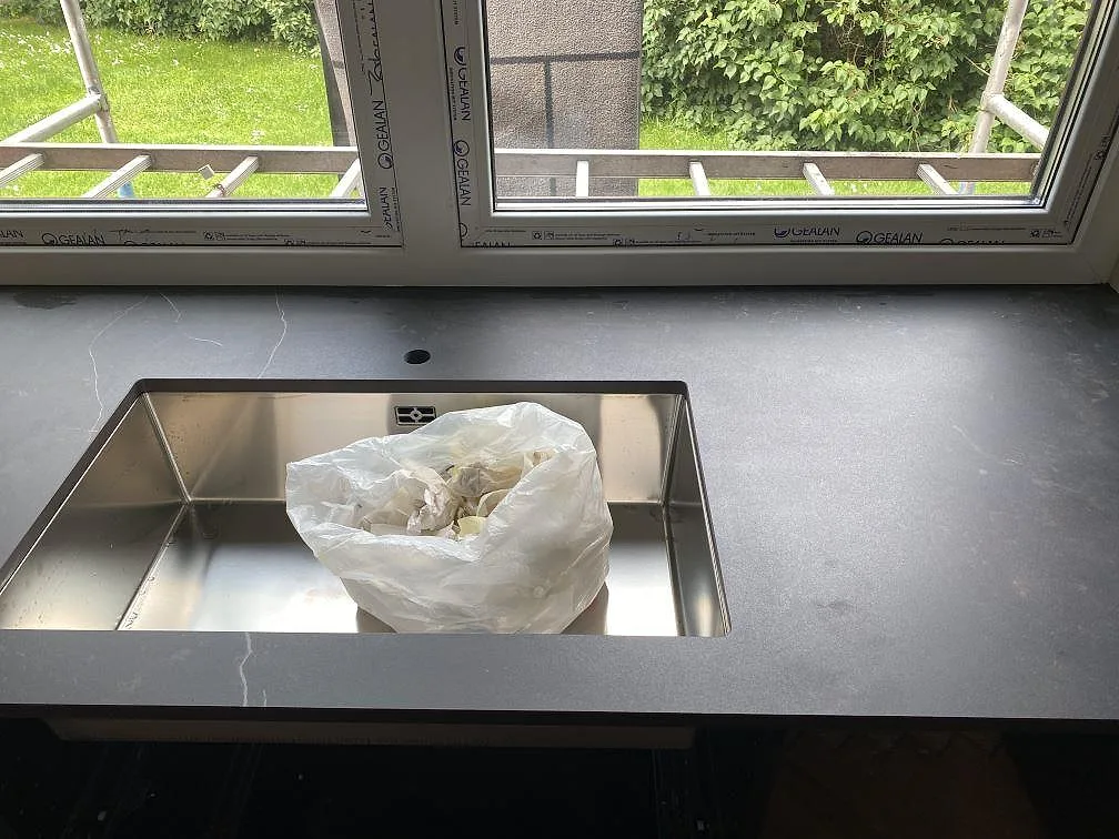 Køkkenbordplade i Dekton Kelya, Genarp – billede 4