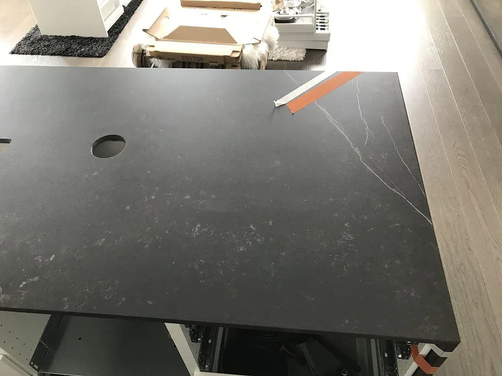Køkkenbordplade i Dekton Kelya, Göteborg – billede 5