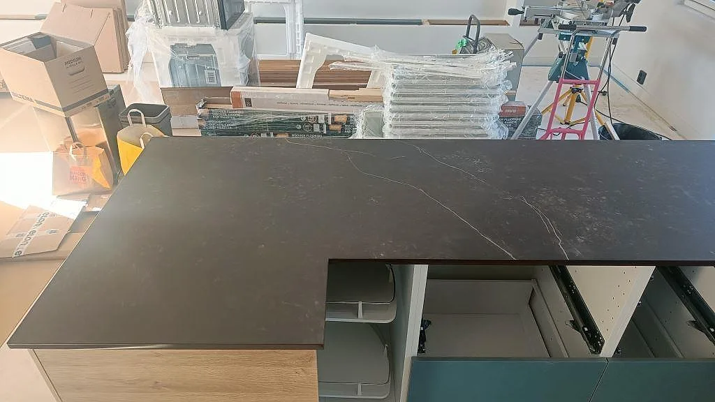 Køkkenbordplade i Dekton Kelya, Hässleholm – billede 7