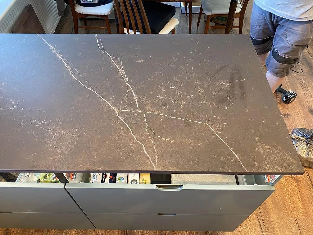 Køkkenbordplade i Dekton Kelya, Höör – billede 7