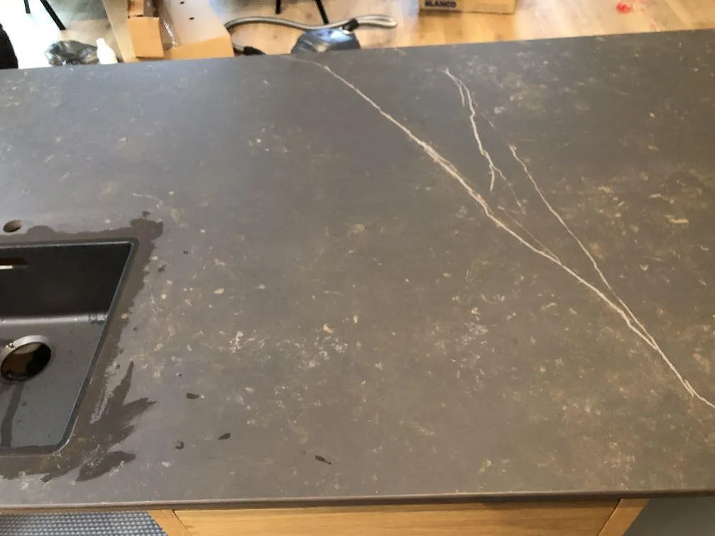 Køkkenbordplade i Dekton Kelya, Hvidovre – billede 7