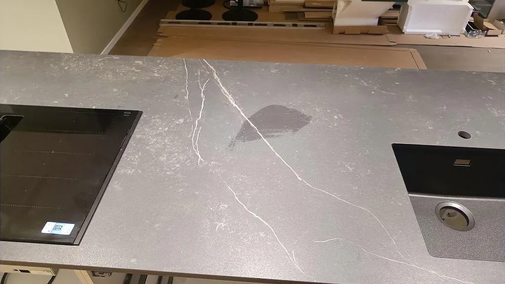 Køkkenbordplade i Dekton Kelya, Kungsbacka – billede 4