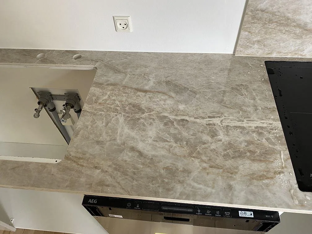 Køkkenbordplade i Dekton Kelya, Viby Sjælland – billede 3