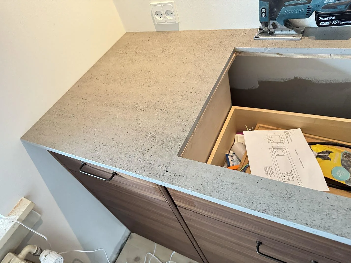 Køkkenbordplade i Dekton Keon, Hørsholm – billede 4