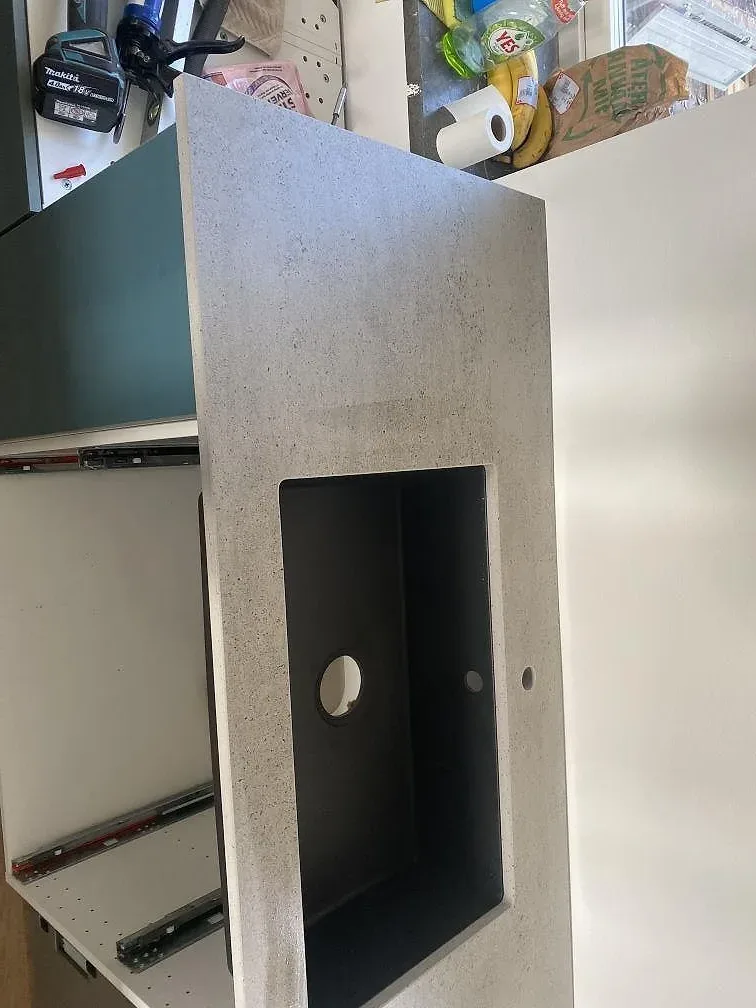 Køkkenbordplade i Dekton Keon, Klagstorp – billede 3