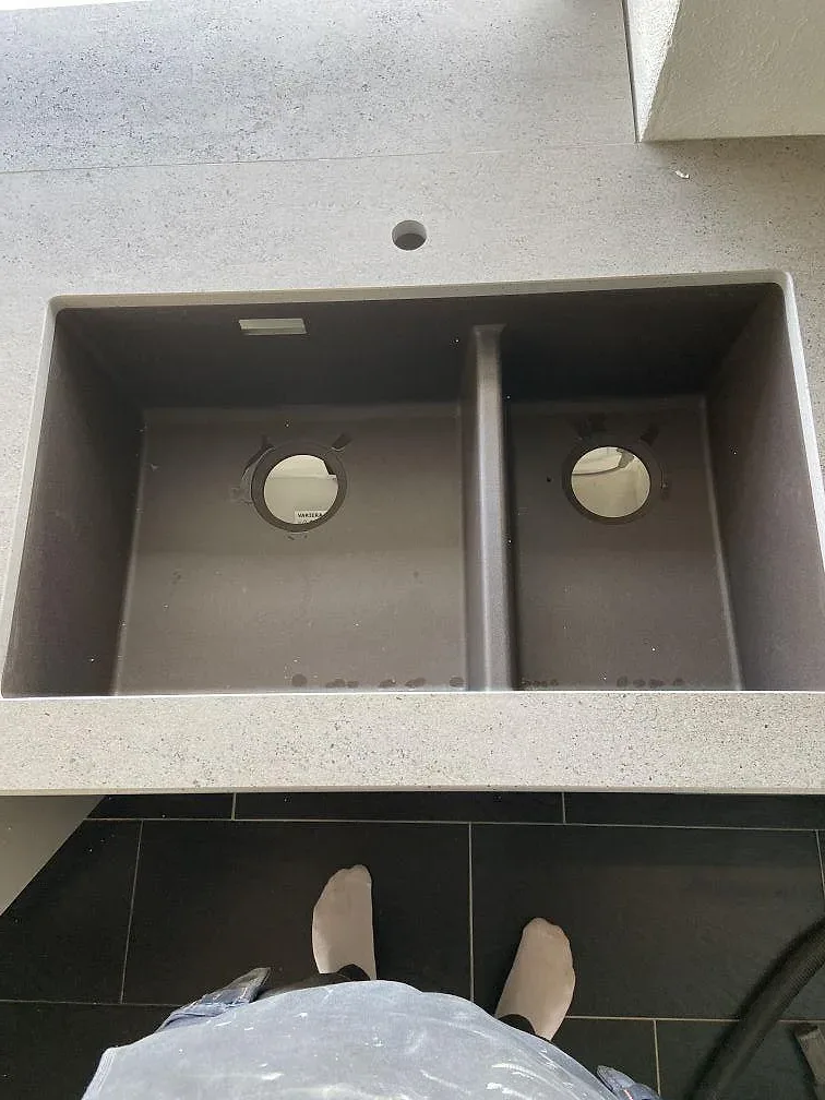 Køkkenbordplade i Dekton Keon, Malmö – billede 5