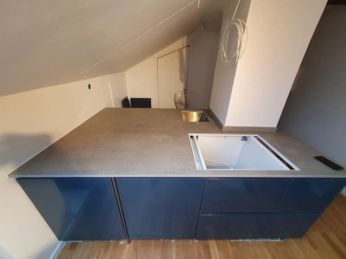 Køkkenbordplade i Dekton Keon, Stockholm – billede 3