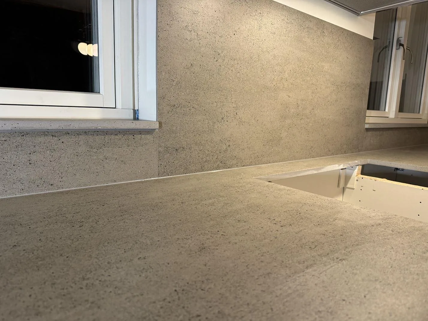 Køkkenbordplade i Dekton Keon, Tygelsjö