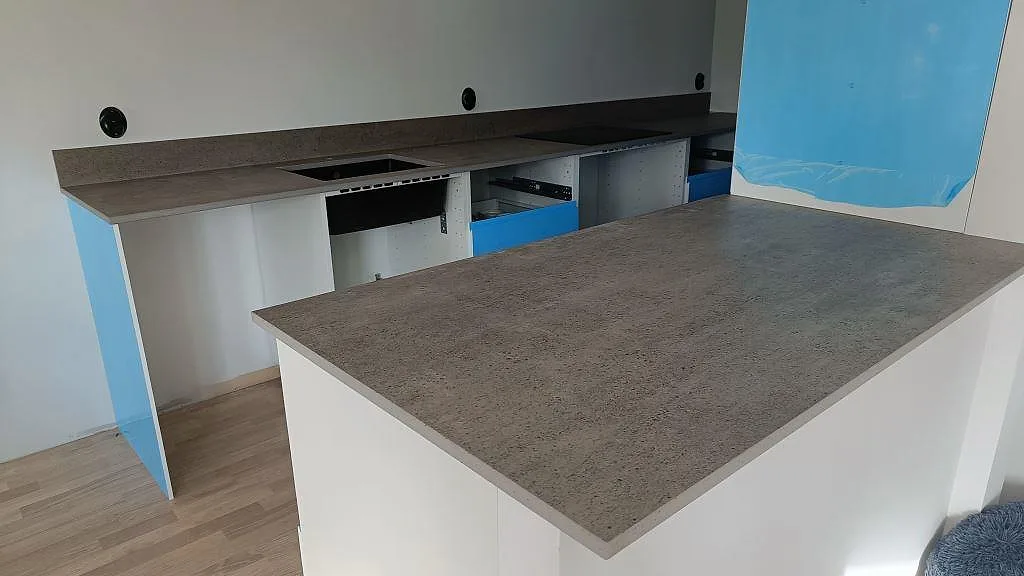 Køkkenbordplade i Dekton Keon, Veberöd