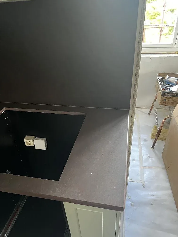 Køkkenbordplade i Dekton Keranium, Alingsås – billede 7