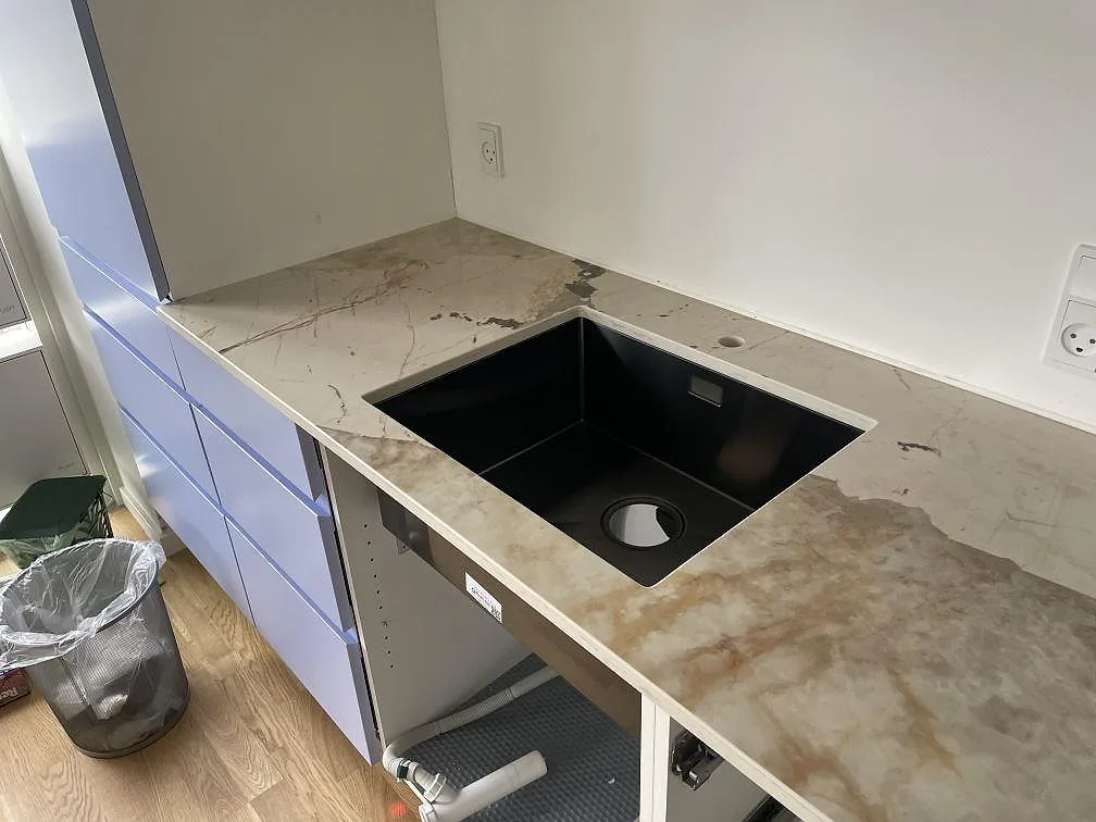 Køkkenbordplade i Dekton Khalo, København – billede 2