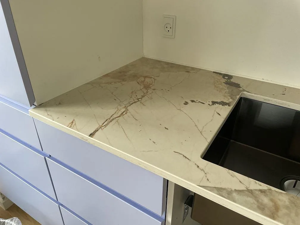 Køkkenbordplade i Dekton Khalo, København – billede 3