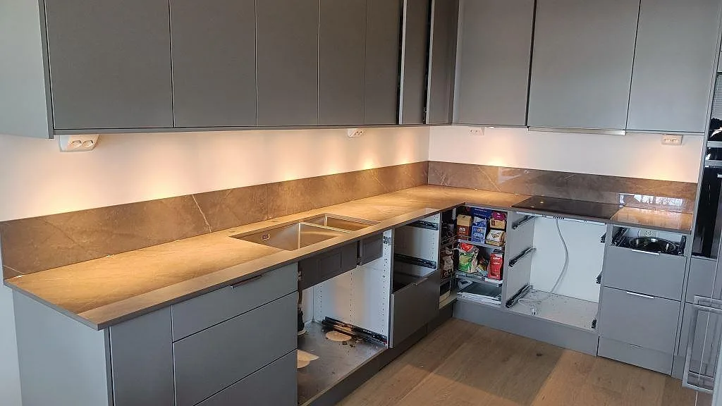 Køkkenbordplade i Dekton Korso, Göteborg – billede 2
