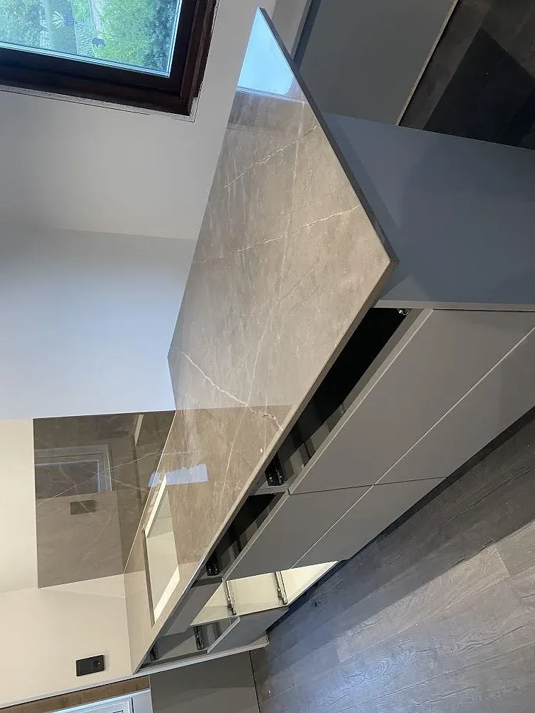Køkkenbordplade i Dekton Korso, Häljarp