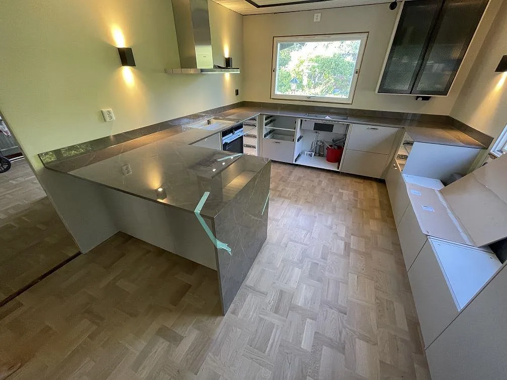 Køkkenbordplade i Dekton Korso, Kullavik