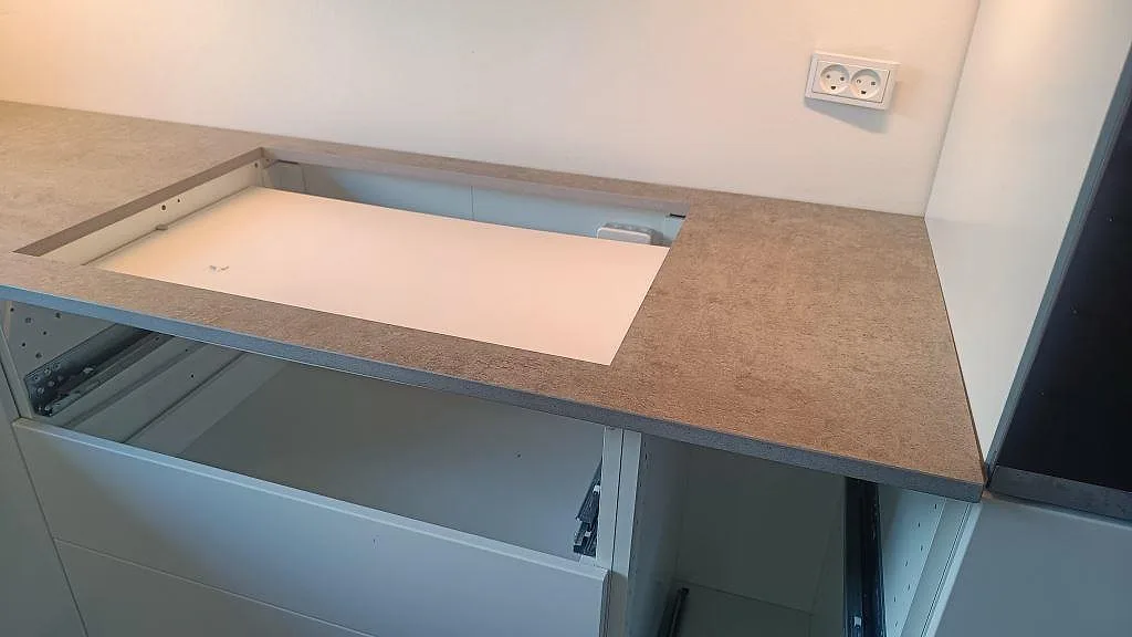 Køkkenbordplade i Dekton Kreta, Albertslund – billede 7