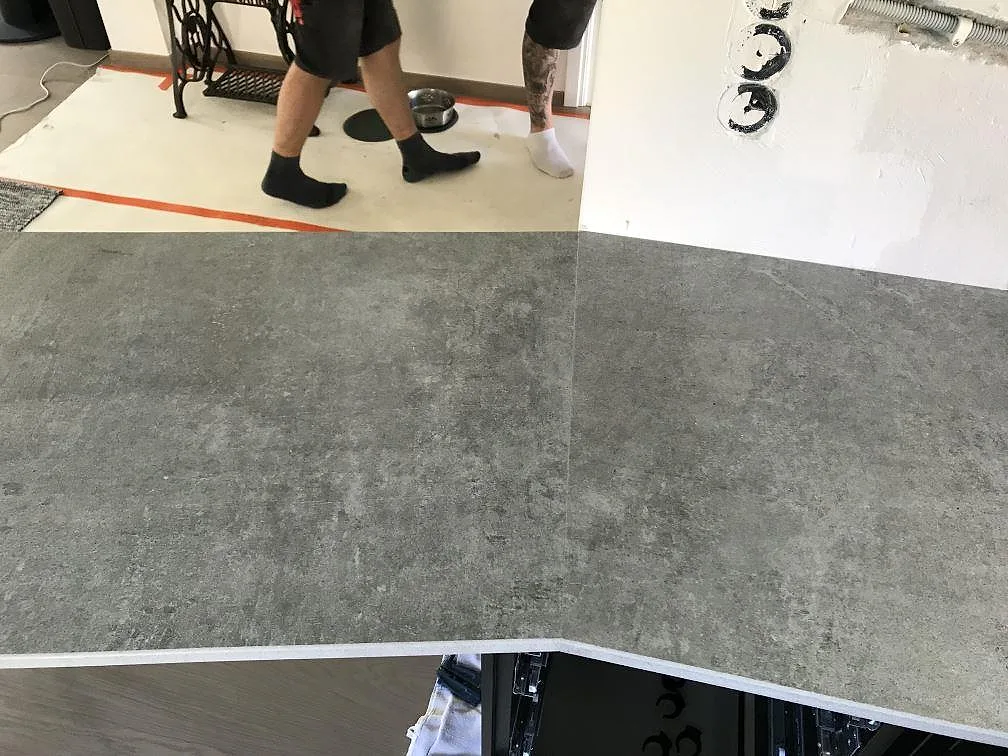 Køkkenbordplade i Dekton Kreta, Lund – billede 8