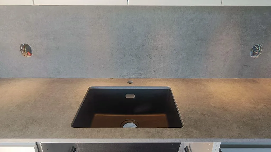 Køkkenbordplade i Dekton Kreta, Malmö – billede 3