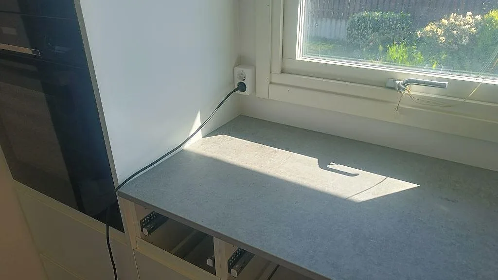 Køkkenbordplade i Dekton Kreta, Malmö – billede 6