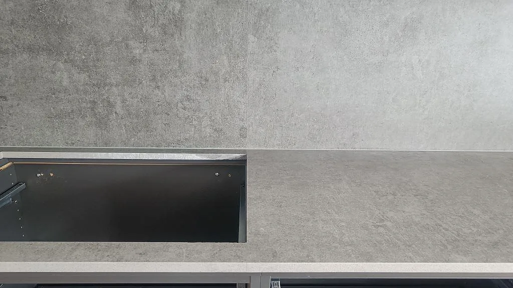 Køkkenbordplade i Dekton Kreta, Mullsjö – billede 7