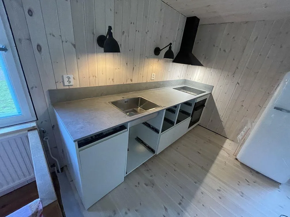 Køkkenbordplade i Dekton Kreta, Sösdala