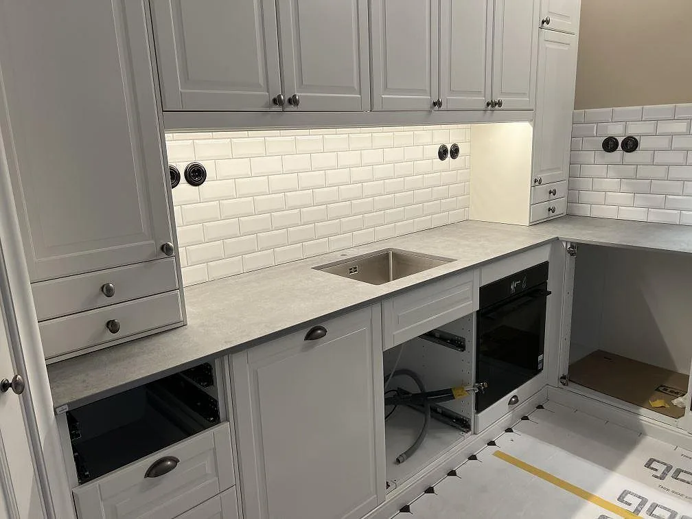 Køkkenbordplade i Dekton Kreta, Stockholm – billede 2