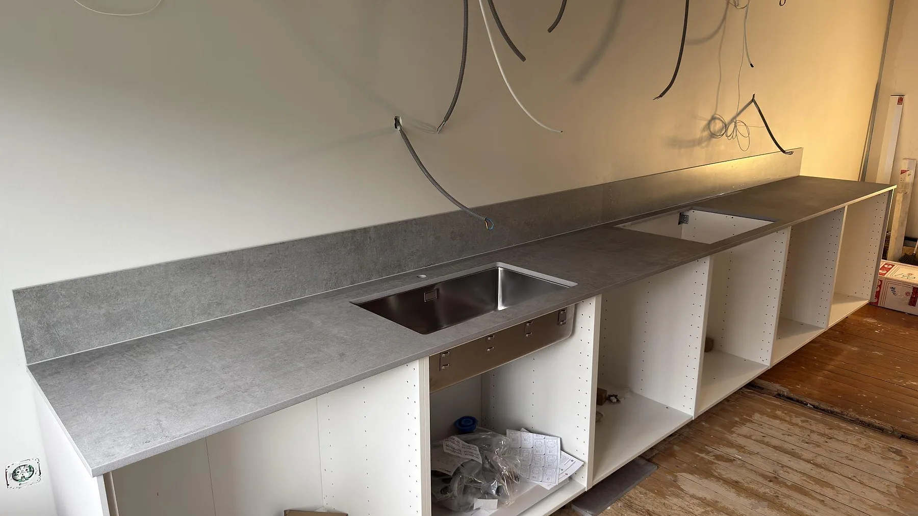 Køkkenbordplade i Dekton Kreta, Stockholm – billede 2