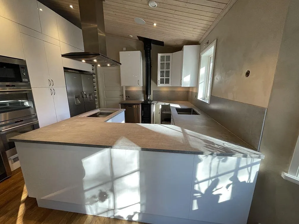 Køkkenbordplade i Dekton Kreta, Vendelsö – billede 2