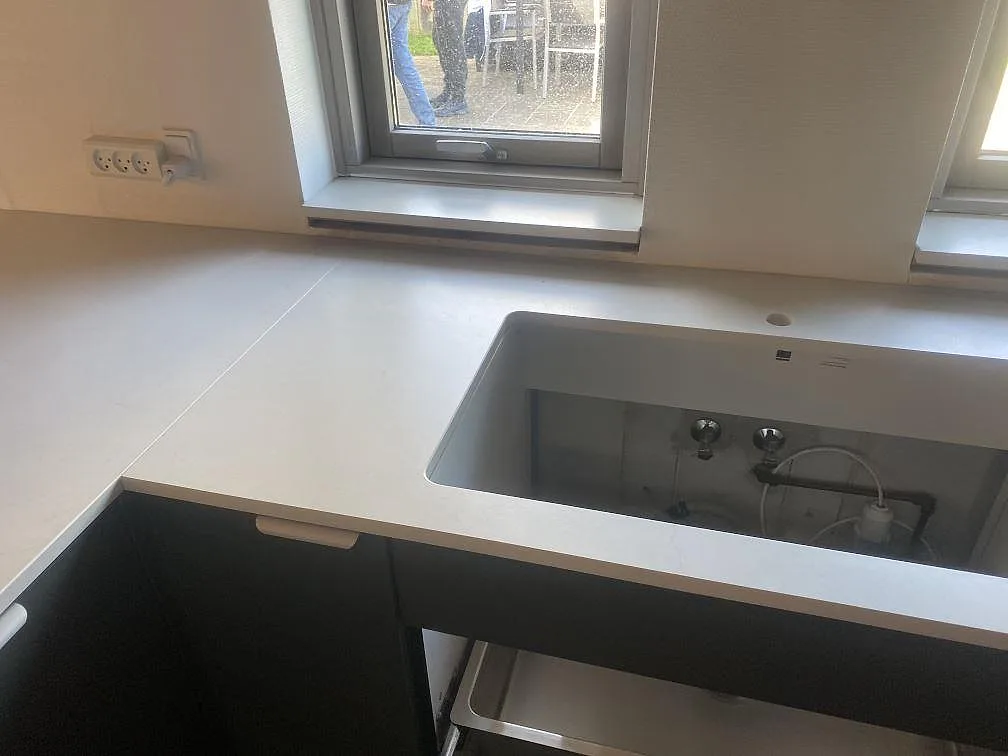 Køkkenbordplade i Dekton Laguna Velvet, Hvidovre – billede 4