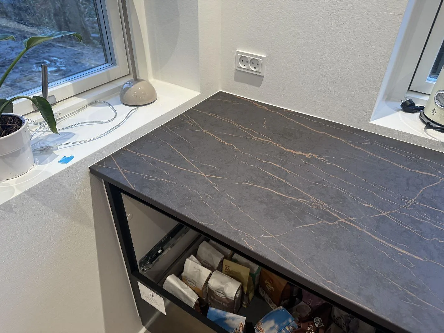 Køkkenbordplade i Dekton Laurent, Odense SV. – billede 7